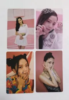 BLACKPINK ジス JISOO トレカ 韓国限定 4枚セット No.213