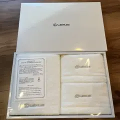 新品未使用品‼️LEXUSレクサス フェイス&ウォッシュタオルセット　今治タオルのサムネイル