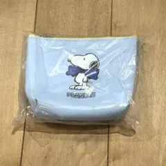 【新品未使用】DHCスヌーピーポーチ&ミラーセット（リボン）