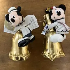ディズニークリスマス2019 ベル付きぬいぐるみ　ミッキー&ミニーセット