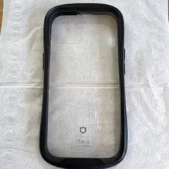 iFace ハードケース クリア/ブラック　iPhone15