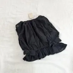 petit main 新品 トップス ブラウス ノースリーブ リボン