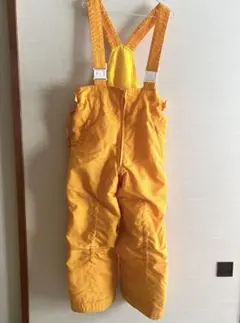 キッズ スキー ウェアー イエロー（下のみ）