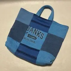 古着 リメイク パッチワーク リバーシブル トートバッグ スウェット 再構築