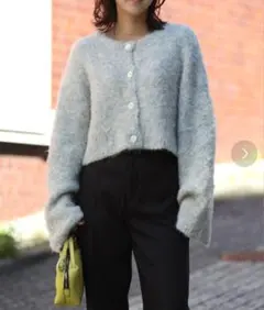 ボンジュールサガンニットカーディガン