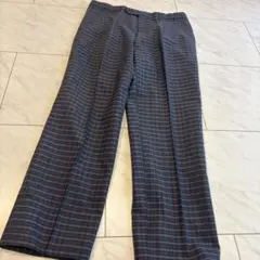 メンズ スラックス 昭和レトロ ヴィンテージ ズボン チェック柄　ARAMIS