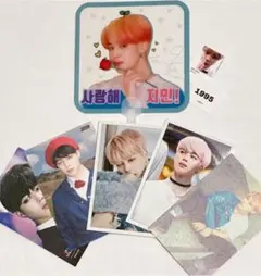 BTS バンタン ジミン うちわ　ポストカード 5枚