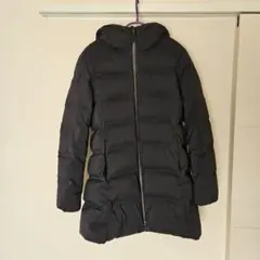 シームレスダウンショートコート　ネイビー　ユニクロ