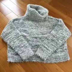 美品CECIL Mc Beeセシルマクビー グレータートルネックセーターMサイズ