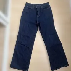 濃紺 ストレートデニム パンツ