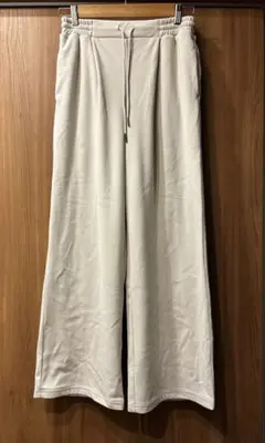 しまむら　あったかとろみイージーパンツ M