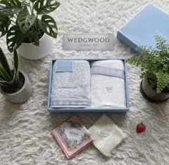 WEDGWOOD ウェッジウッド タオル2枚＋ハンカチ2枚 セット 新品 箱なし
