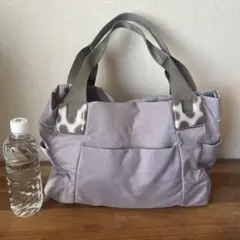 ラドロー LUDLOW トートバッグ TODAY ナイロン風 カーキ ピンク - メルカリ