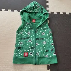 BABYDOLL グリーン ベスト 110