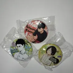 ハイキュー缶バッジ 3個セット