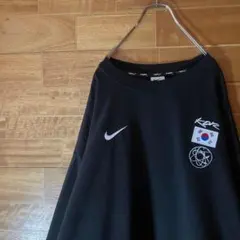 NIKE スウェット　韓国国旗　刺繍ロゴ　Dri-FIT ADV 黒　XXL
