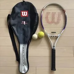 値下げ中❣️Wilson HR-5300 硬式テニスラケット 専用ケース付きのサムネイル