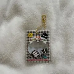 サンリオキャラクター シャカシャカフレークシール風チャーム　バッドばつ丸