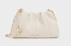 美品】Duo ドゥオチェーンハンドルツーウェイバックパック クリーム