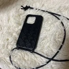 美品❤︎ ボッテガヴェネタ ストラップテックラバー iPhone14Pro ケース