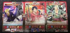 ワンピース キズナブーストカードバトル ルフィ ゾロ サンジ プロモ