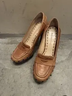 ENZO ANGIOLINI スタッズ付パンプス ブラウン 7Mのサムネイル