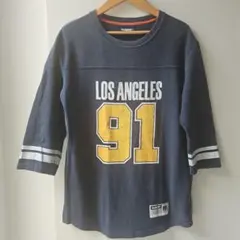 X-LARGE ナンバリング フットボールTシャツ☆中古のサムネイル