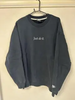 NIKE Just do it. ブラック XXL スウェット