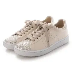 未使用 プラスダイアナ ビジュー ラメ グリッター スニーカー スパンコール