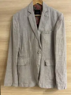 【新品】ザラZARA MAN BASIC リネン100% テーラードジャケットのサムネイル