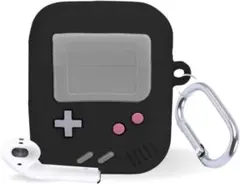 Airpods ケース 第2世代 （汚れホコリの付着を防ぐ) × ブラック