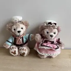 2013 バレンタイン　ダッフィー　シェリーメイ　ぬいぐるみストラップ