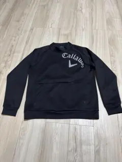 [キャロウェイ] メンズ モックネックスウェット (ダンボールニット) ゴルフ