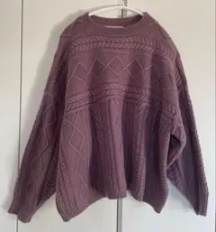 【ニット・セーター】KBF アーバンリサーチ sizeone/パープル