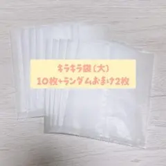 スクイーズ キラキラ袋 12枚〜 残り3セット