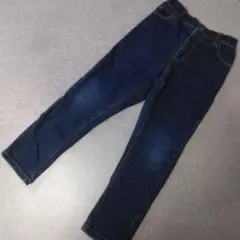 next　車刺繍　細身ストレート　デニムパンツ 4-5y/110cm