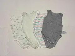 UNIQLOベビー肌着 70cm メッシュ素材 4点セット