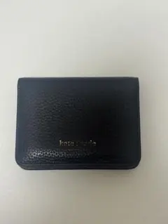 kate spade ブラック 二つ折り財布