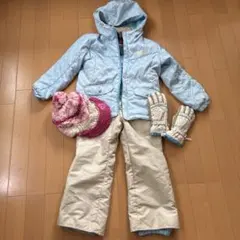 miniteen スキーウェア 120cm 4点セットのサムネイル