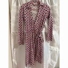 Diane von Furstenberg 花柄ラップドレス