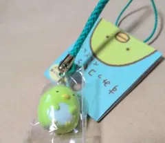 すみっコぐらしぺんぎん？　鈴付きキーホルダー/未開封未使用/平成レトロ