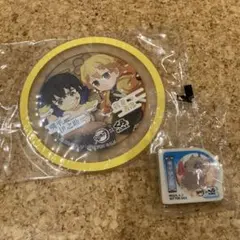 鬼滅の刃　くら寿司　コラボ　コースター　消しゴム