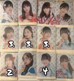 乃木坂46 生写真 浴衣 2022 まとめコンプ