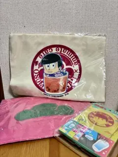 【松野椚松】後背包・手拭 巾・手機支架套組【小松先生】