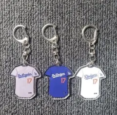 新品　Ohtani 17 アクリルキーホルダー3個セット　キーホルダー