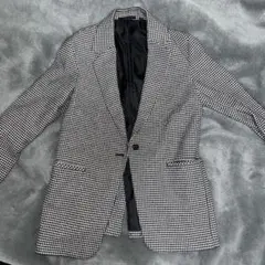 ハウンドトゥース テーラードジャケット