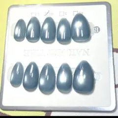 Mサイズ ショート アーモンド ネイルチップ 完成品