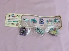 サンリオご当地ピンズ　江ノ島・鎌倉限定　キティ・クロミ・ポムポムプリン