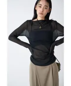 【最終値下げ】アシンメトリーギャザーＴＯＰＳ