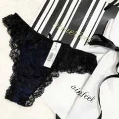 【新品未使用】aimerfeel エメフィール Tバックショーツ レース 黒 M